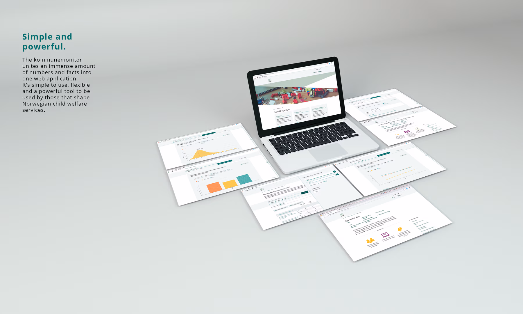 Bufdir Kommunemonitor — data visualisation tool 1